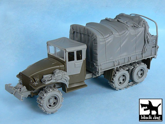 Black Dog 1/48 US 2½Ton Cargo Truck Big Accessories Set (Tamiya 32548 ...