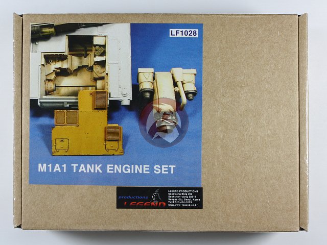 Legend 1/35 Honeywell AGT1500 Gas Turbine Tank Engine Set for M1A1 ...