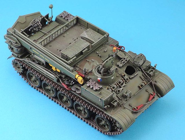 Legend 1/35 VT-55AM ARV Revovery Tank Conversion (for Tamiya T-55A ...