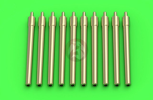 Master 1 700 12 45 30 5cm Mark X British Naval Gun Barrels 10pcs Sm 700 043 Ebay