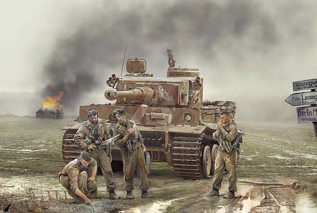 panzer art figures