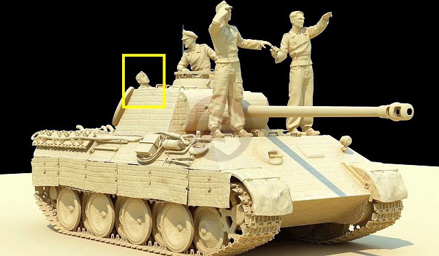 panzer art figures