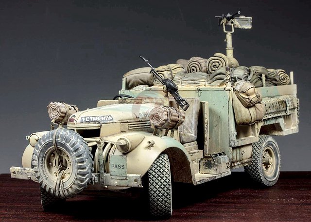 Panzer Art 1/35 LRDG Chevrolet WB 30cwt Patrol Truck WWII Stowage Set ...