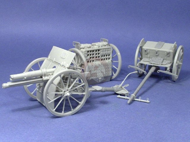 Resicast 1/35 Ordnance QF 18-pounder Field Gun WWI with Limber and ...