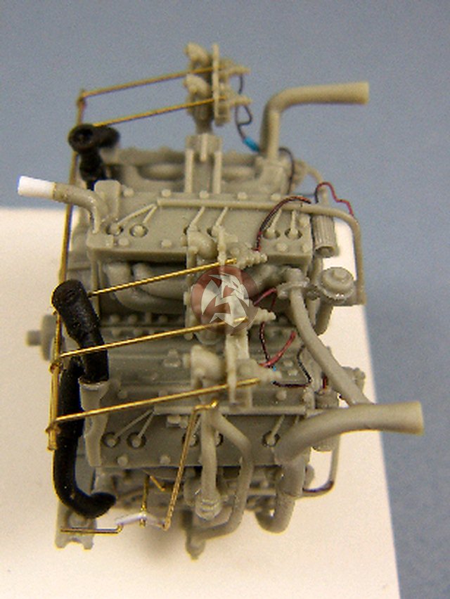 Resicast 1 35 Chrysler A57 Multibank Engine And Bay (tasca M4a4 Sherman 