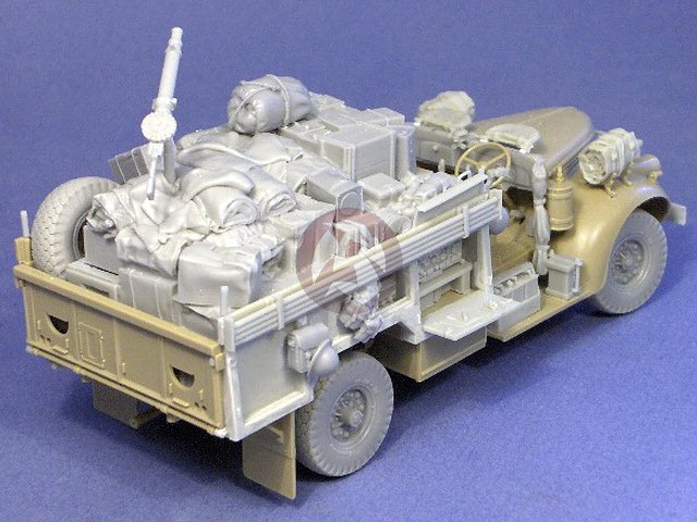 Resicast 1/35 Chevrolet LRDG 30 cwt Early Radio Update & Stowage ...