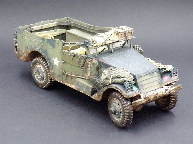 Resicast 1/35 M3A1 Scout Car British Commonwealth Stowage WWII (Tamiya ...