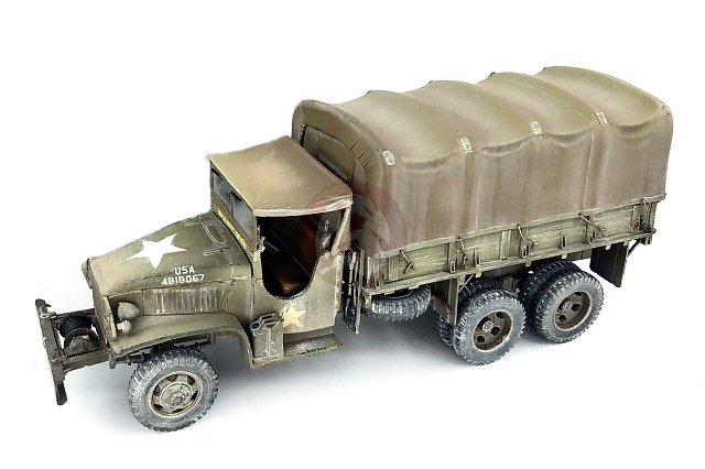 Royal Model 1/35 Canvas Cover for U.S. 2.5Ton 6x6 Cargo Truck WWII ...