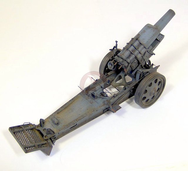 Verlinden 1/35 21cm Lange Morser 16 L14.5 German Heavy Mortar Howitzer ...