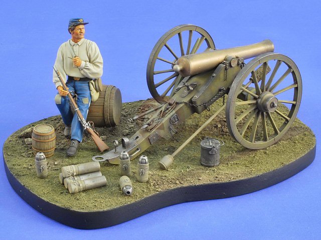 Verlinden 120mm (1/16) US Civil War 12-Pounder Napoleon Shell-Gun ...