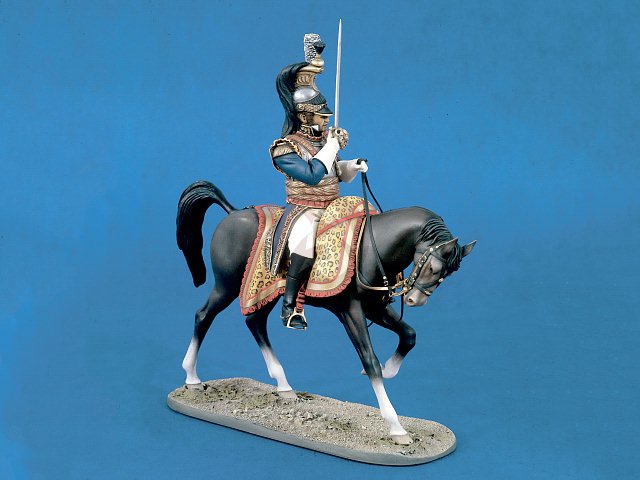 Verlinden 120mm (1/16) Mounted Cavalry Cuirassier General (Napoleonic ...