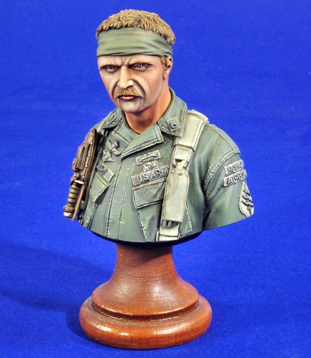 Verlinden 200mm (1/9) US Special Forces Soldier Bust American Heroes ...
